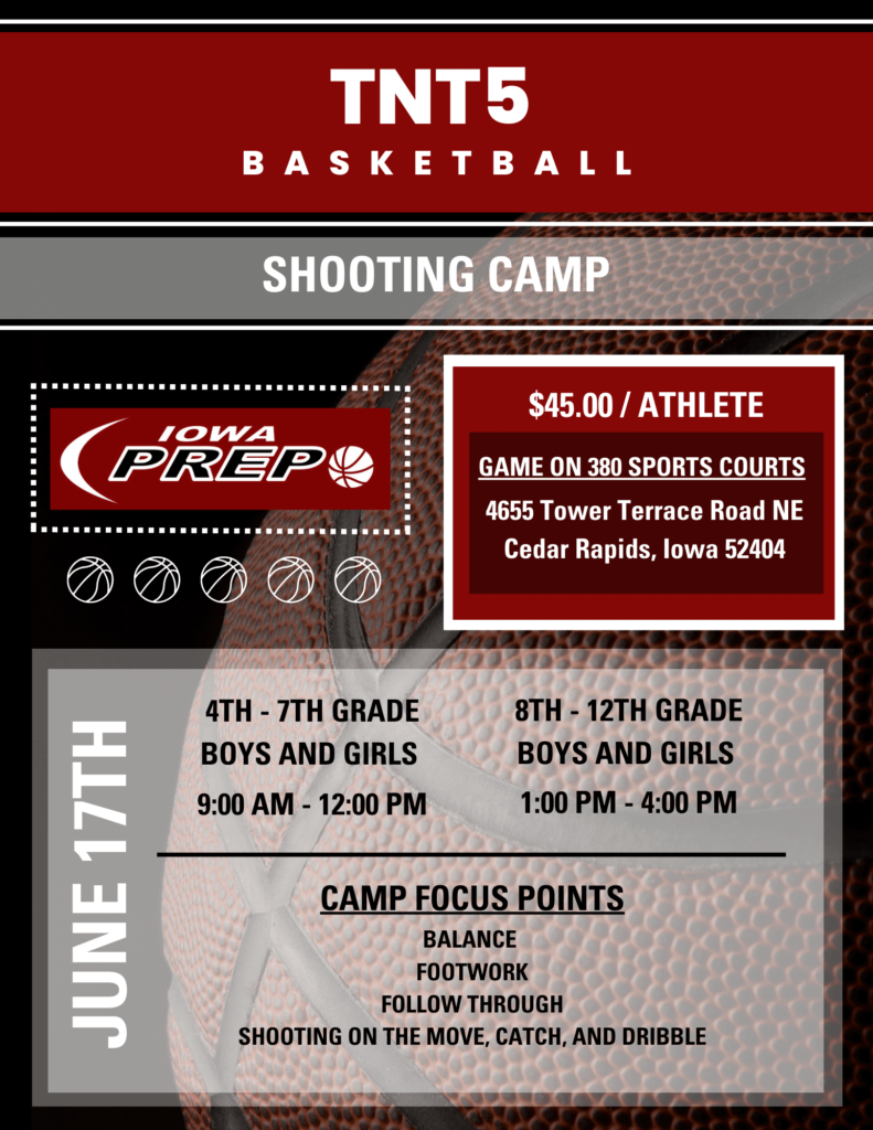 June 17, 2024 | TNT5 Basketball Shooting Camp | Youth Basketball Skills
